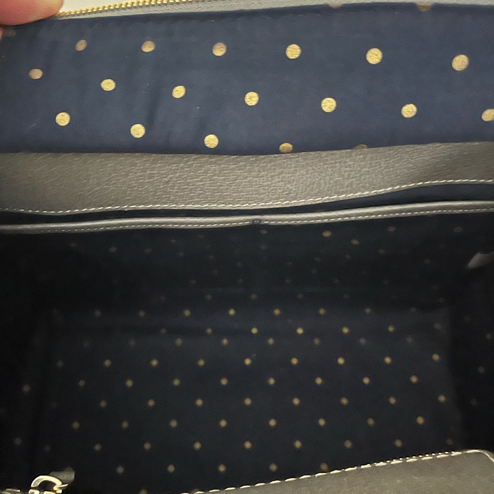 Kate Spade Gray Handbag Vintage shown on Model - Picture 9 of 9